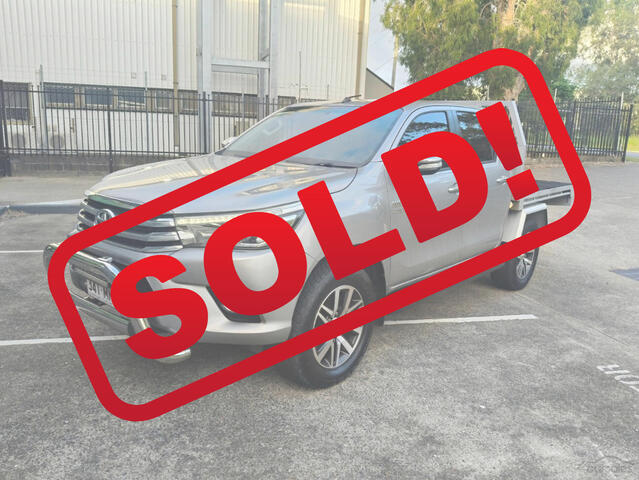 2016 Toyota Hilux SR5 Auto 4x4 Double Cab